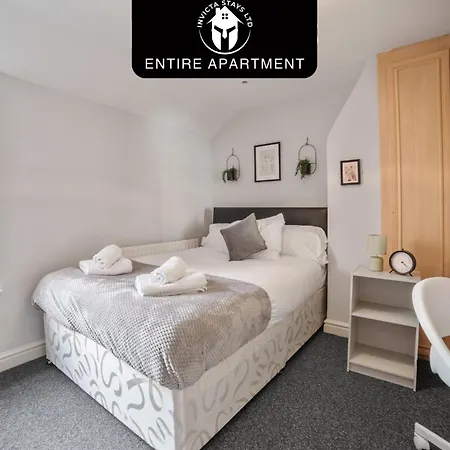 Last-Minute Specials L Exclusive Deal On 3 Bed Flat In City Centre L Sleeps 6 L Free Wifi & Parking L Desks & Netflix L Invicta Stays Short Lets Leicester Exterior photo